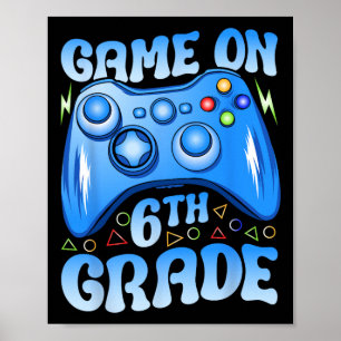 Spela upp på videospel om 6e Klass Back to school Poster