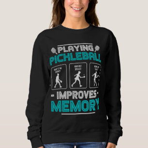 Spela upp pickleball Förbättrar minnesfunktionen P T Shirt