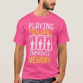 Spela upp pickleball Förbättrar minnesväljaren Bol T Shirt