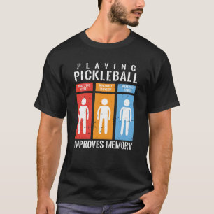 Spela upp pickleball Förbättrar uppspelningen av m T Shirt