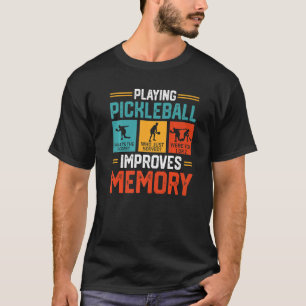 Spela upp pickleball Förbättrar uppspelningen av m T Shirt