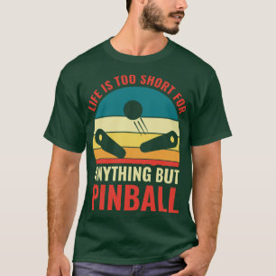 Spela upp Pinball Maskiner Arcade Funny Game T Shirt