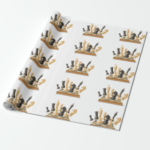 Spela upp schack presentpapper