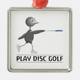Spela upp skivGolf Julgransprydnad Metall
