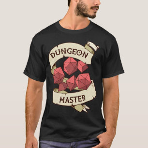 Spela upp spel i tabellformat - skriv ut Retro Rpg T Shirt