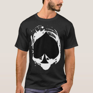 Spela upp svartvit platta kontur för Coola T Shirt