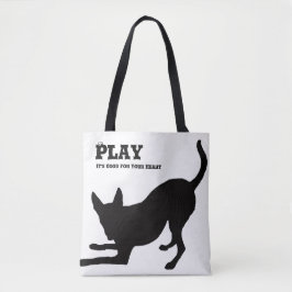 Spela upp Tote Bag Tygkasse