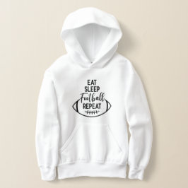 Spela upp upprepning av sömnfotbollssport t shirt