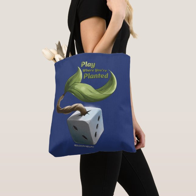 Spela upp var du är planerad tygkasse (Närbild)