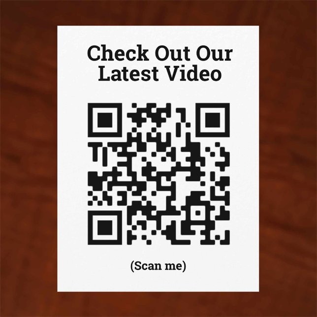 Spela upp vår Sång - QR-koddesign Vykort (Skapare uppladdad)