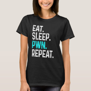 Spela upp videoklipp för spel i viloläge, upprepa t shirt