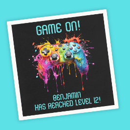 Spela upp videospel på hög nivå i Party Pappersservett