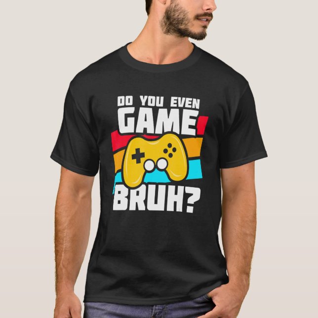 Spela upp videospel PC Console Spela videospel T Shirt (Framsida)