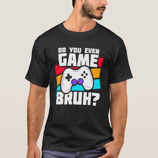 Spela upp videospel PC Console Spela videospel T Shirt (Framsida)