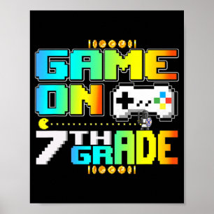 Spela upp videospelaren 7:e Klass tillbaka till sk Poster