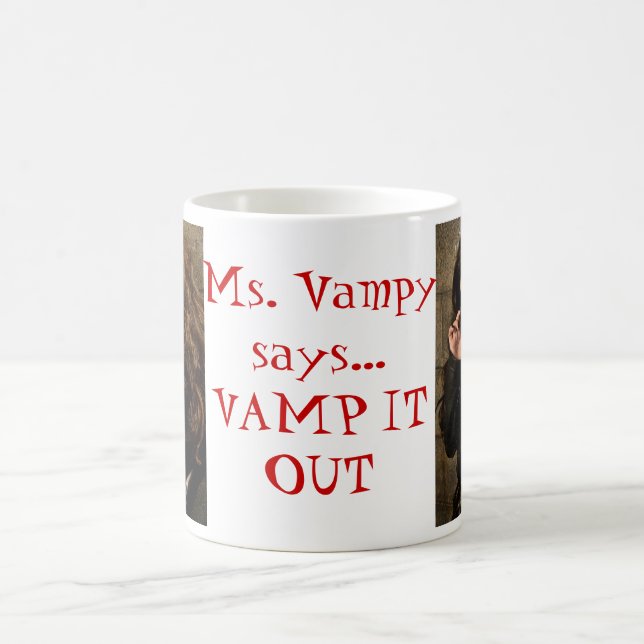 SPELA VAMP DET UT kaffemuggen Kaffemugg (Center)
