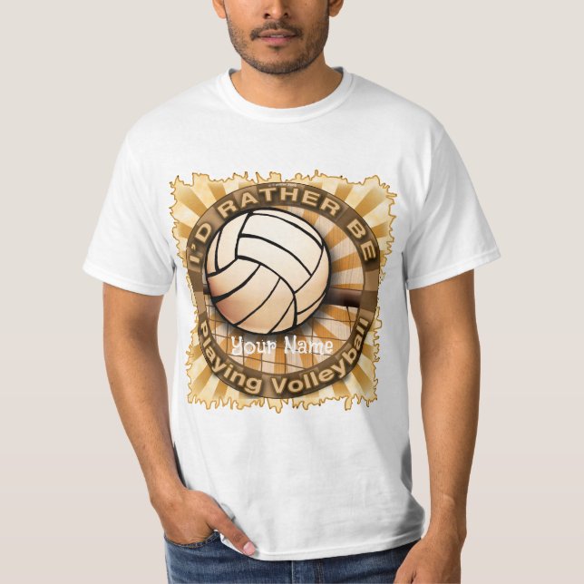 Spela Volleyball T Shirt (Framsida)