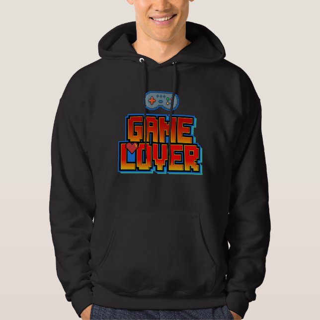 Spelälskare Hoodie (Framsida)
