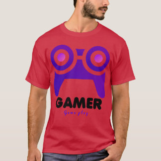 Spelälskare rolig retro t shirt