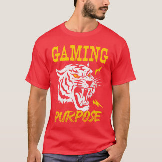Speländamål Fierceiger Design För Spelare Premiu T Shirt