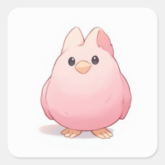 Spelande Älskare Sticker Fyrkantigt Klistermärke