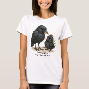 Spelande amerikansk Kråka T Shirt