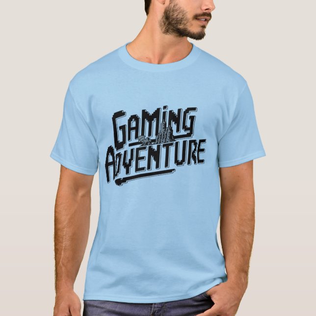 Spelande Äventyr T Shirt (Framsida)