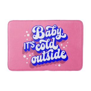 Spelande Baby, Kallet utanför Winter Design Badrumsmatta