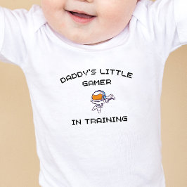 Spelande Baby - Pappor lite spelfantast i träninge T Shirt