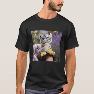 "Spelande band med vit tiger Unge Tee" T Shirt
