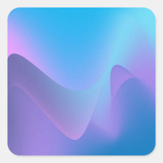 Spelande charmingsindikator Cheerful Friendly Lovi Fyrkantigt Klistermärke