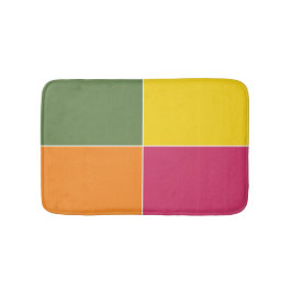 Spelande citrusfält badrumsmatta