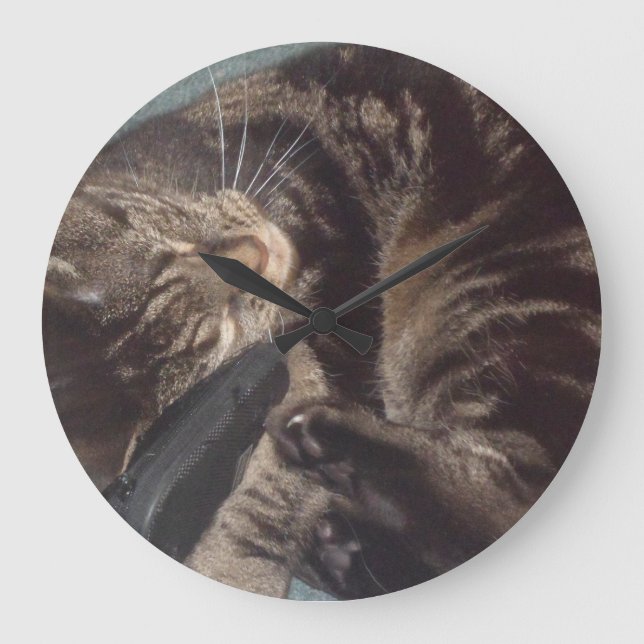 Spelande Dave Wall Clock Stor Klocka (Framsida)