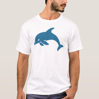 Spelande delfinjupning med Ocean T-Shirt