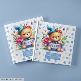 Spelande Det är en nalle gäst bok för baby