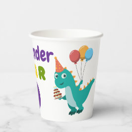 Spelande dinosaurier, tre år födelsedag