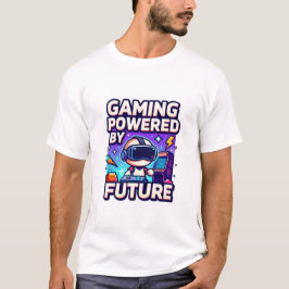 Spelande Drivs Av Framtida VR-design T Shirt