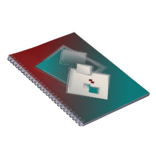 Spelande Fibonacci-kvadrater Anteckningsbok