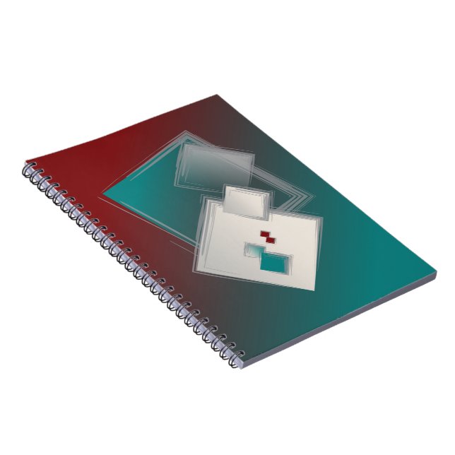 Spelande Fibonacci-kvadrater Anteckningsbok (Högra Sidan)