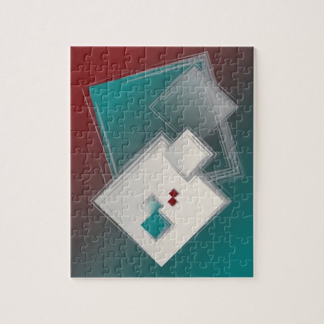 Spelande Fibonacci-kvadrater Pussel (Vertikal)