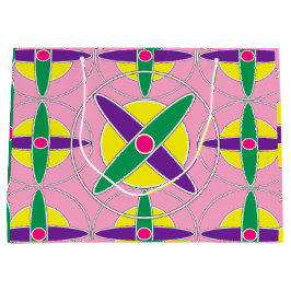 Spelande geometrisk kor mönster