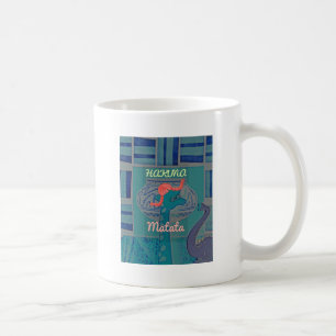 Spelande Giraffe Art: En afrikansk glädje Kaffemugg