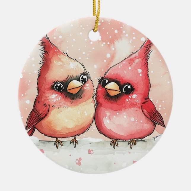 Spelande grafikdesign, jul julgransprydnad keramik (Framsidan)