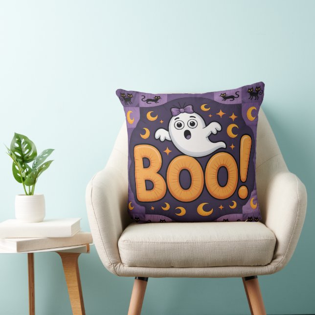 Spelande Halloween Quilt, Dekorativ kudde (Stol)