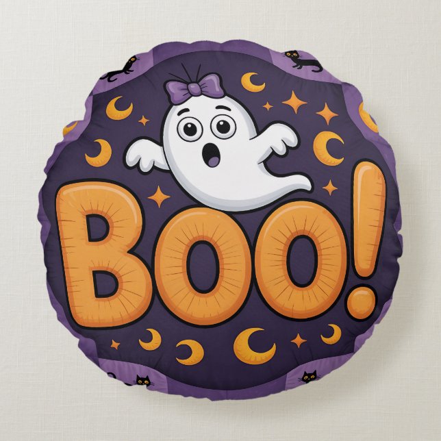 Spelande Halloween Quilt, Dekorativ kudde (Framsidan)