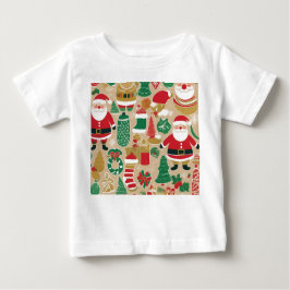 Spelande Helgdag Treats Småbarn Shirt - Gingerbröd T Shirt