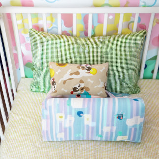 Spelande Hund Lumbarkudde