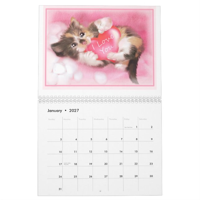 Spelande i daisyn, 2011-2011 kalender (Jan 2027)