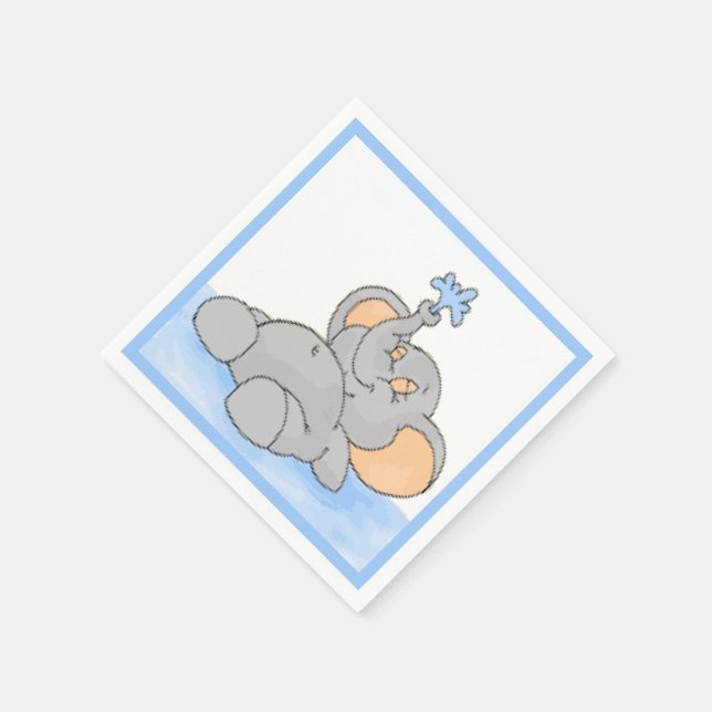 Spelande i Vatten Pappersservett (Hörn)