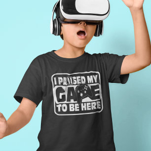 Spelande Jag Pausade Mitt Spel Spelare T Shirt